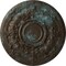 Ekena Millwork Oslo Ceiling Medallion (Fits Canopies up to 10 1/2"), 28 1/8"OD x 1 3/4"P, Bronze Blue Patina CM28OSBBS - alternate 1